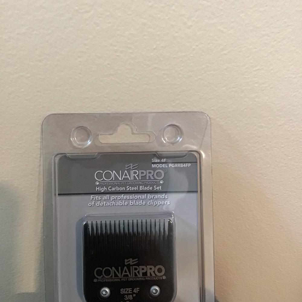 Conairpro High Carbon Steel‎ Blade size 4F (3/8" or 9.5 mm)